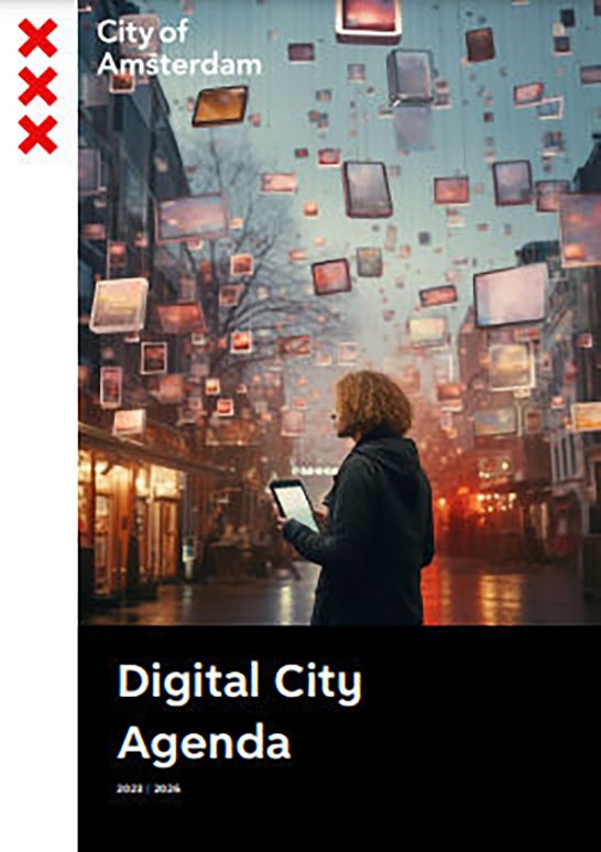 「Digital City Agenda 2023 - 2026」（出典：Amsterdam）　イメージ
