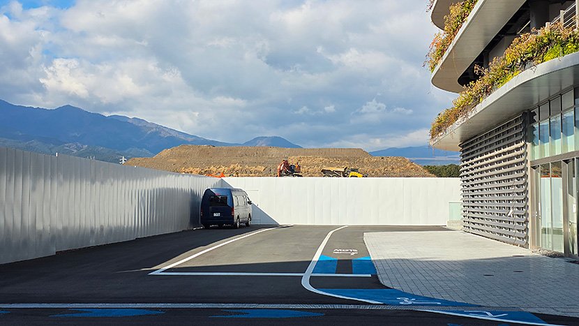 （写真2）造成工事中のフェーズ2エリア　イメージ