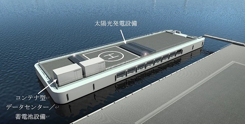 実証実験のイメージ図(出典:日本郵船) イメージ