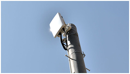 ローカル5G基地局(出典:パナソニック コネクト) イメージ