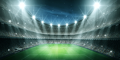 スマートシティ構想に向けた最新のテクノロジーを検証するサッカースタジアム　イメージ
