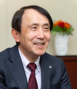 中山社長 インタビュー風景