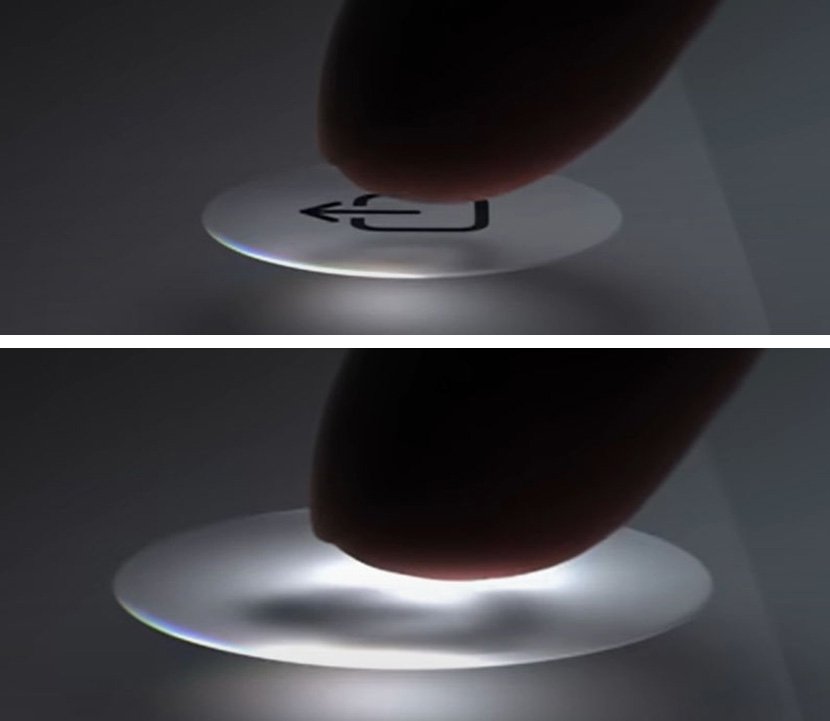 （図4）Liquid Glassはゲルのようにやわらかく、操作によって変形する（出典：Apple）　イメージ