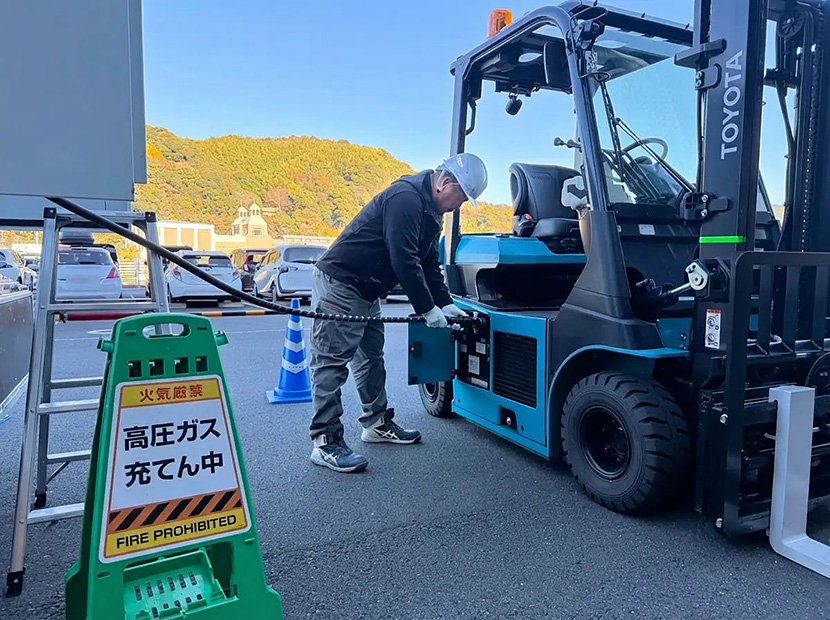 実証の様子(出典:鈴与商事) イメージ